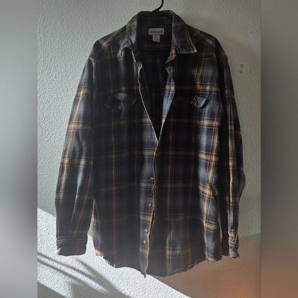 Carhartt mens size XL button up jacket